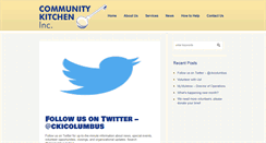 Desktop Screenshot of communitykitchencolumbus.org